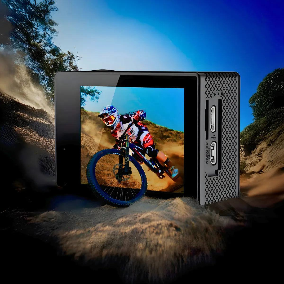 Câmera Filmadora Action Pro HD Esportiva ULTRA-HD Wi-fi