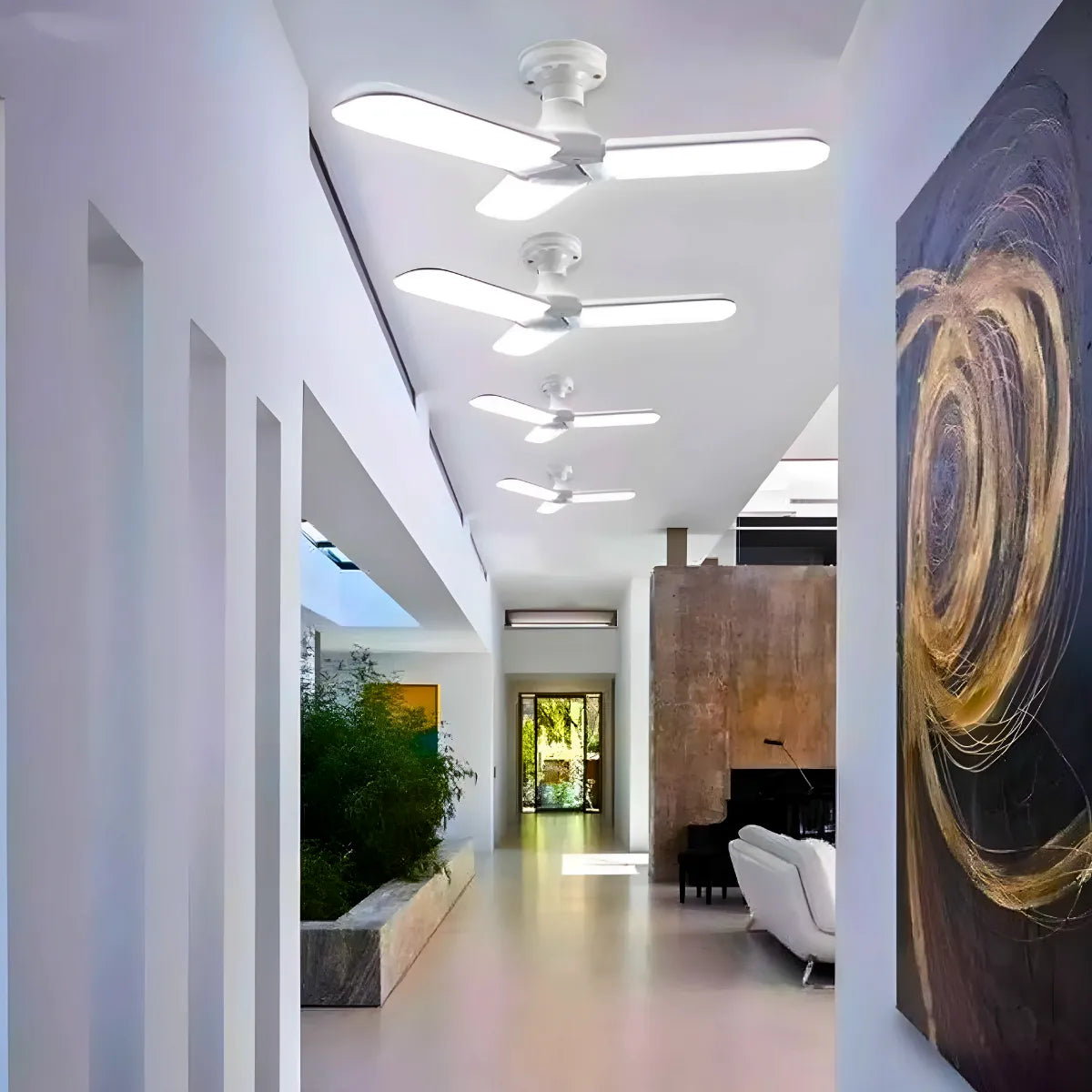 Lâmpada Led Pétala 45w Luz Potente Cor Branco Econômica