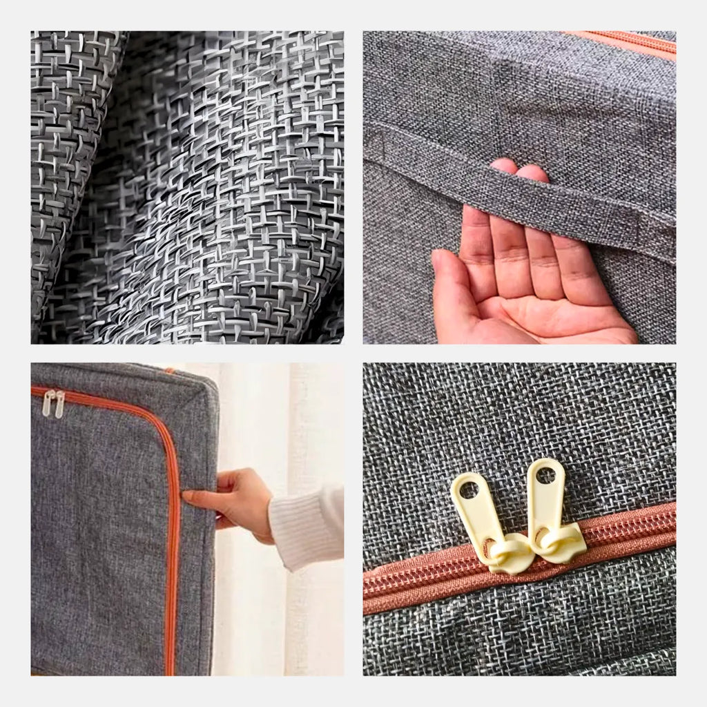 Caixa Organizadora De Roupas Multiuso Dobrável - VERDE